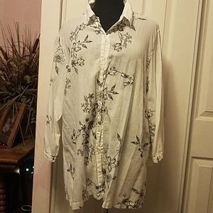 Sag Harbor White Blouse